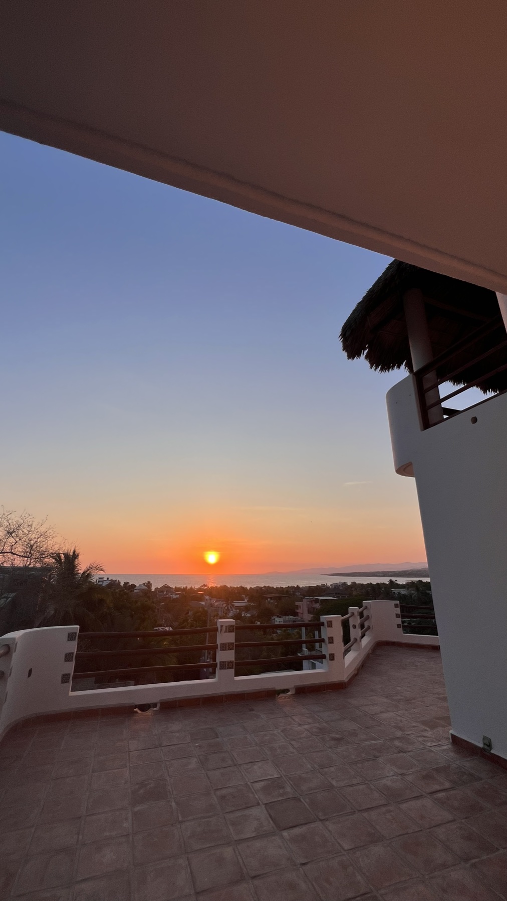 Casa Las Nubes terrace, Puerto Escondido